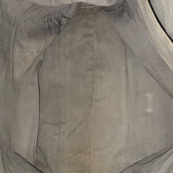 Fossil Blue Leather Tote Shoulder Bag Handbag Purse - Picture 11 of 14